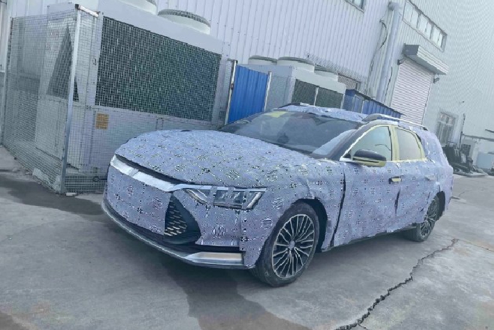 比亚迪汉旅行版无伪定妆照曝光 搭载刀片电池技术