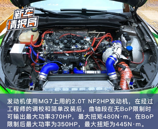 重燃赛道激情 实拍名爵MG5 XPOWER TCR赛车