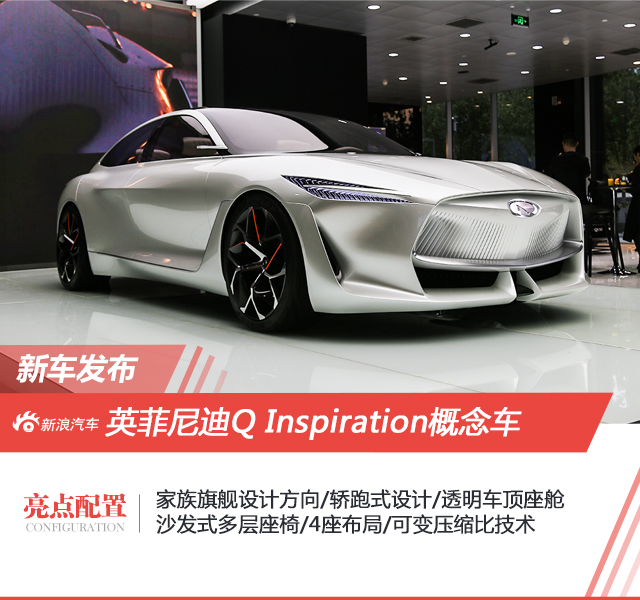 英菲尼迪Q Inspiration概念车首发亮相