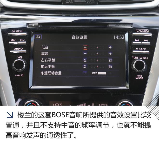 适合年轻人的SUV 日产楼兰&BOSE音响测试