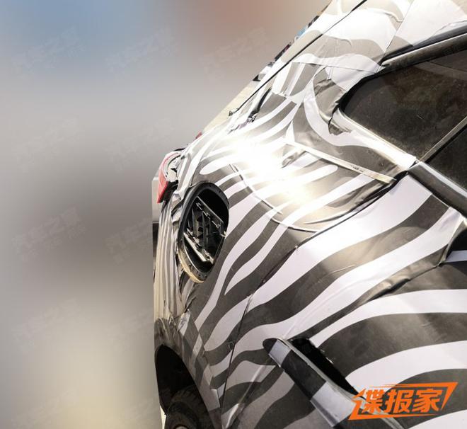 金菓EV SF5混动版谍照 与SF5概念车维持一致设计