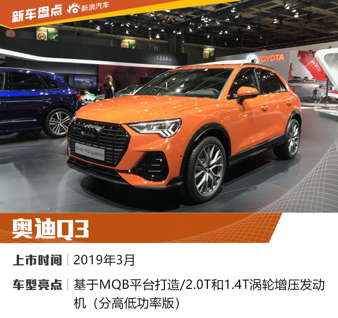 2019即将上市新车盘点 不能错过的重磅SUV