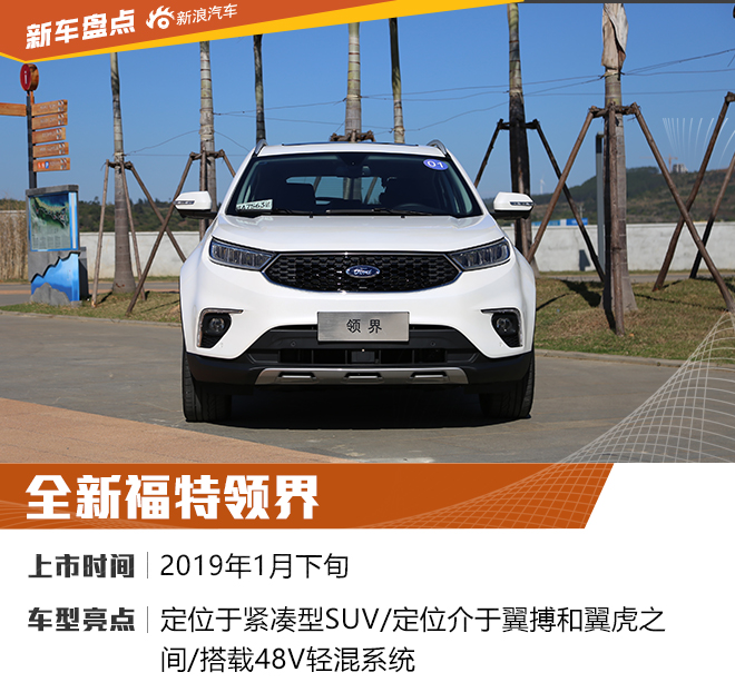 2019即将上市新车盘点 不能错过的重磅SUV