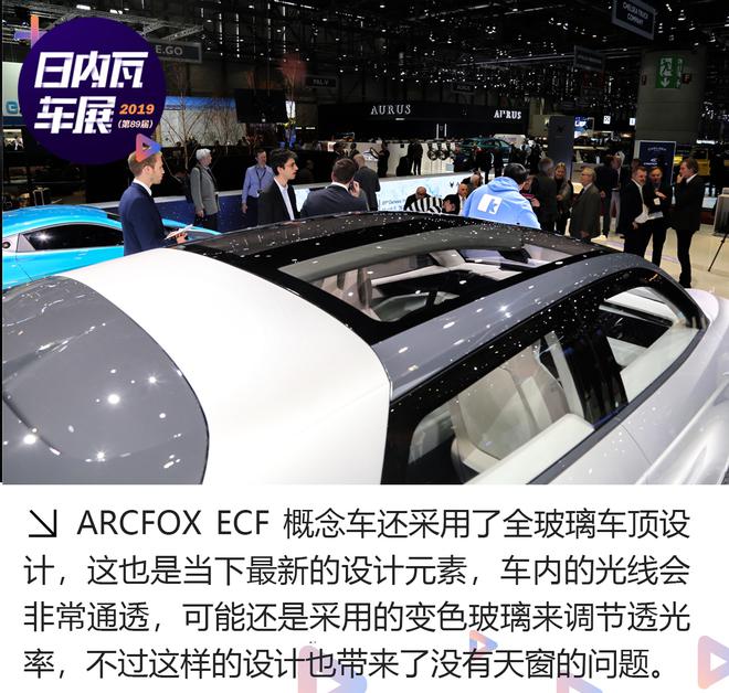 2019日内瓦车展:ARCFOX ECF概念SUV解析