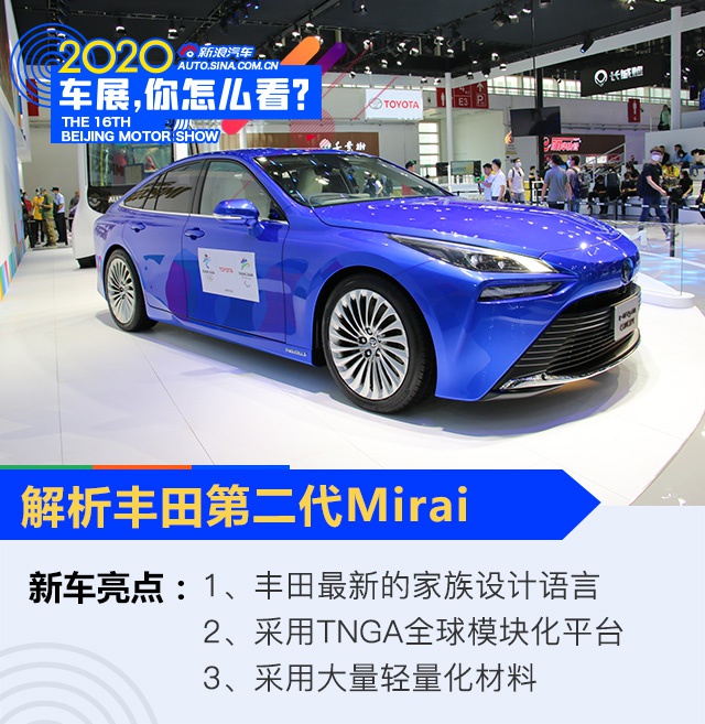 2020北京车展：全球首款氢动力车续作 解析丰田第二代Mirai