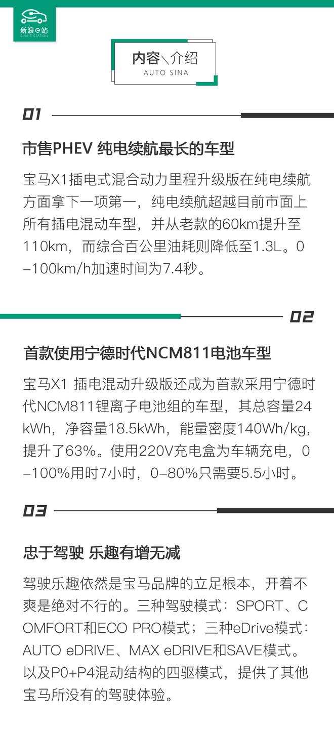 升级版不简单 宝马X1插电混动里程升级版试驾