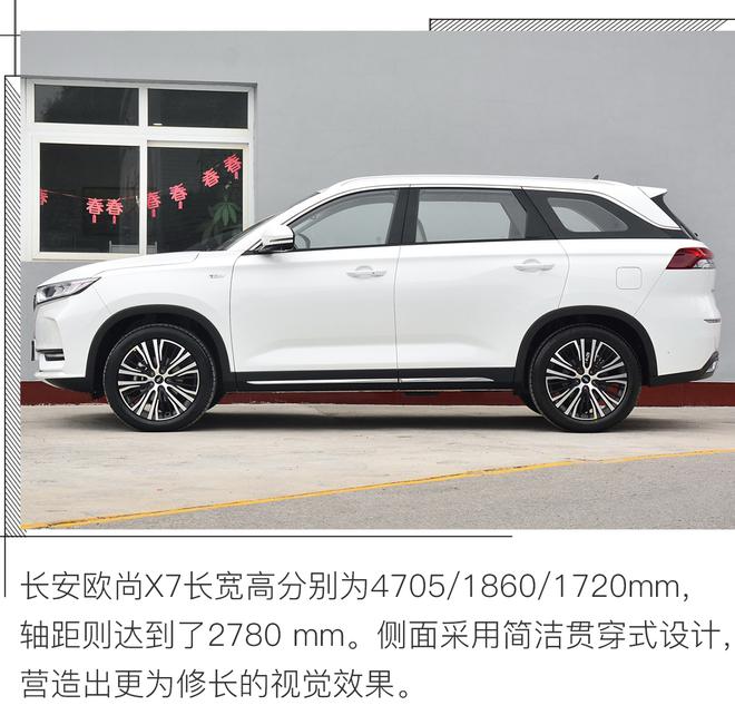 外有颜值内有料,实拍长安欧尚X7