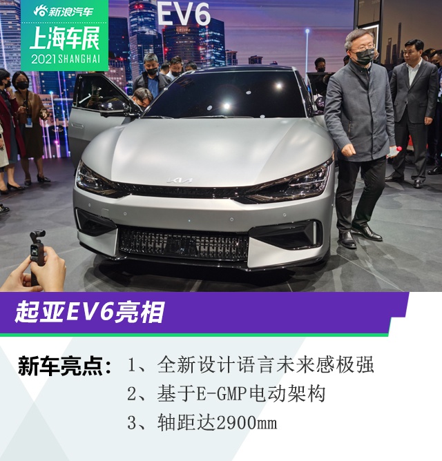 2021上海车展:起亚全新纯电车型EV6 GT发布