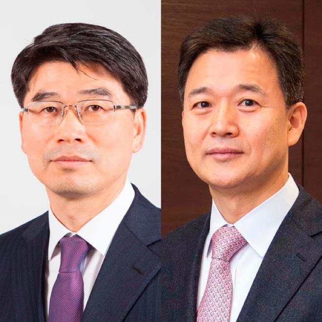 宋浩成(左)、朴汉宇(右)