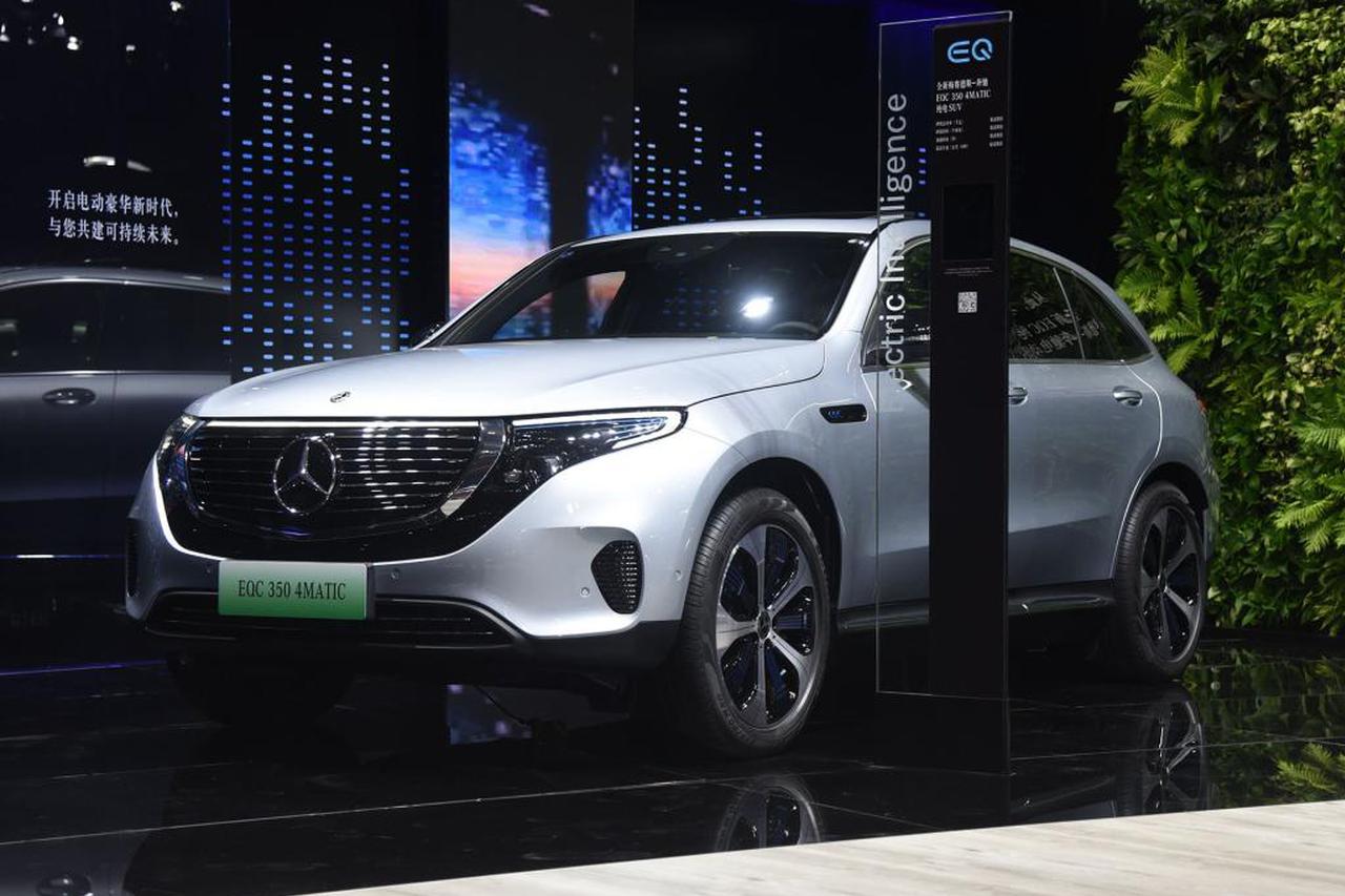 2020粤港澳车展：奔驰EQC350亮相 续航415km售49.98万元