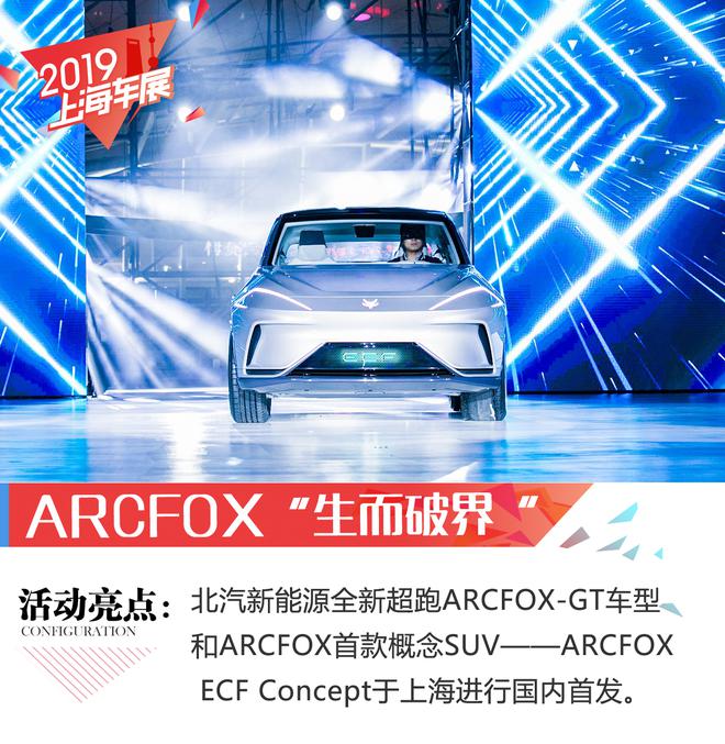 ARCFOX品牌日 ARCFOX ECF Concept及GT车型国内首发