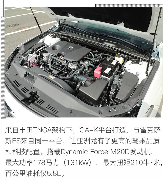 新动力带来高性价比,试驾丰田亚洲龙2.0L