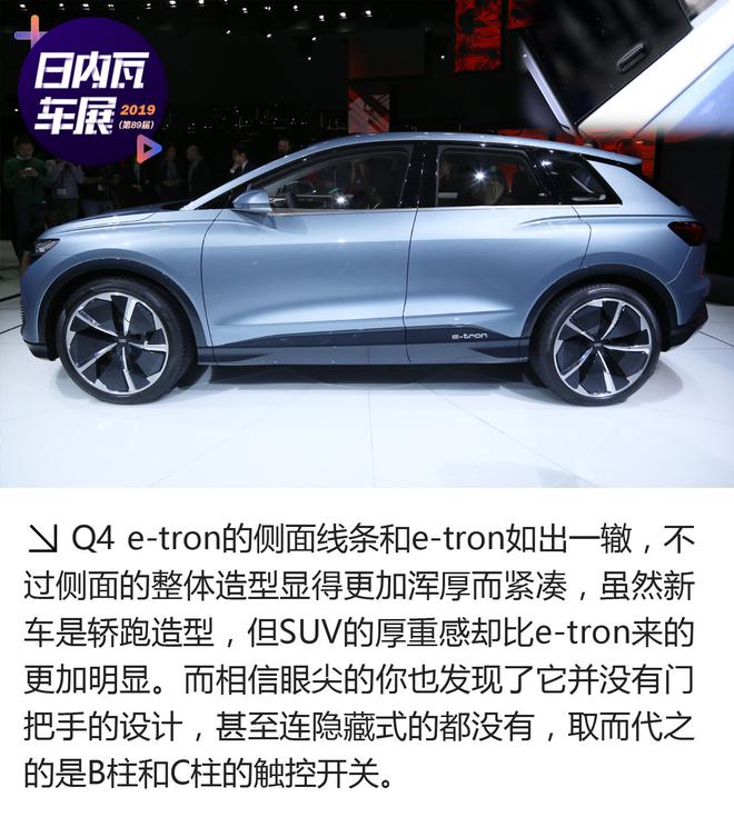 2019日内瓦车展：奥迪Q4 e-tron解析