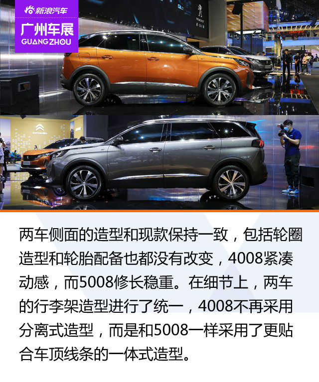 2020广州车展：东风标致全新5008/4008静态解析