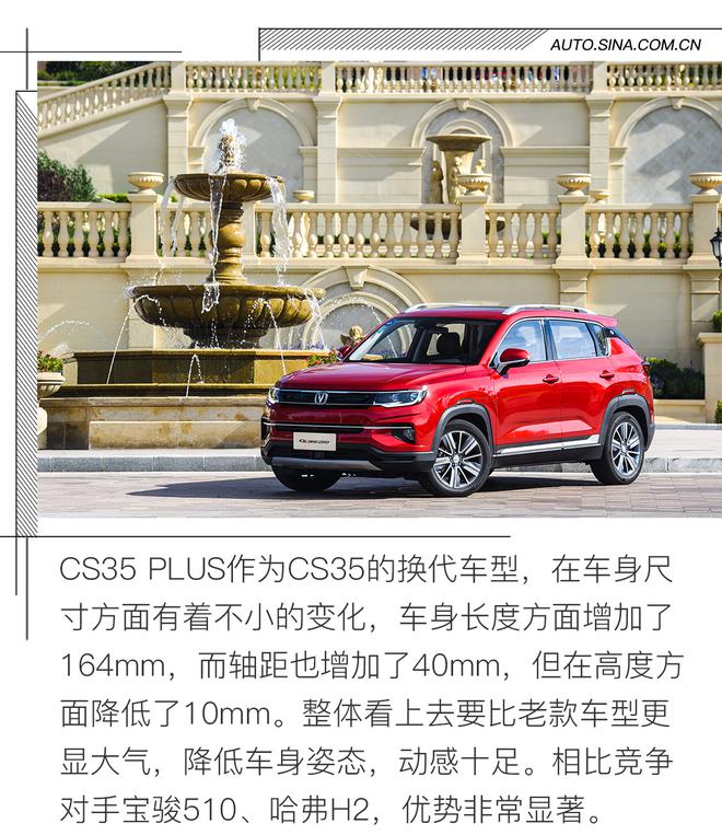 PLUS可不仅仅是变大 试驾长安CS35 PLUS