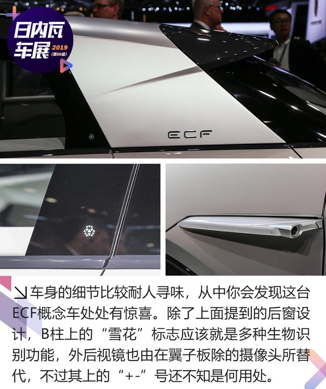 2019日内瓦车展:ARCFOX ECF概念SUV解析