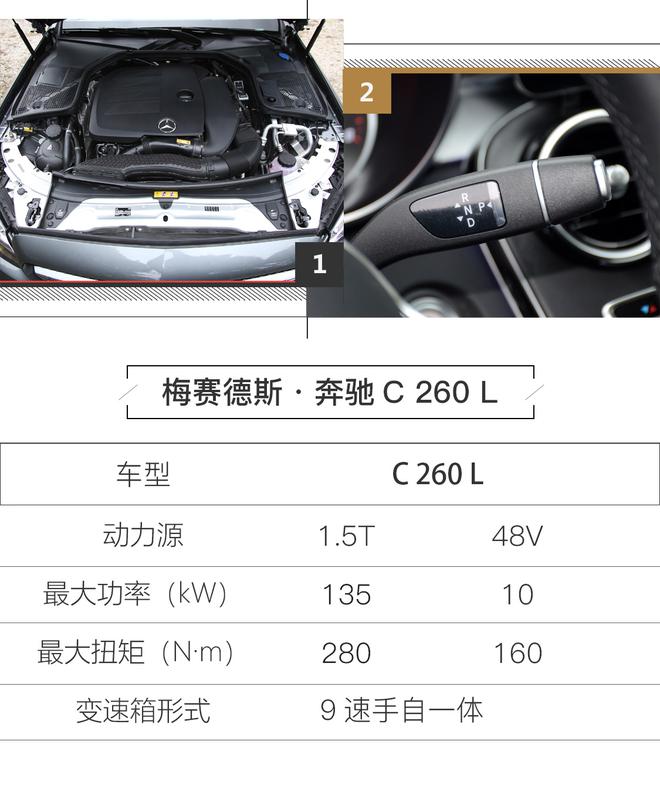 内外革新优雅依旧 奔驰新C 260 L试驾