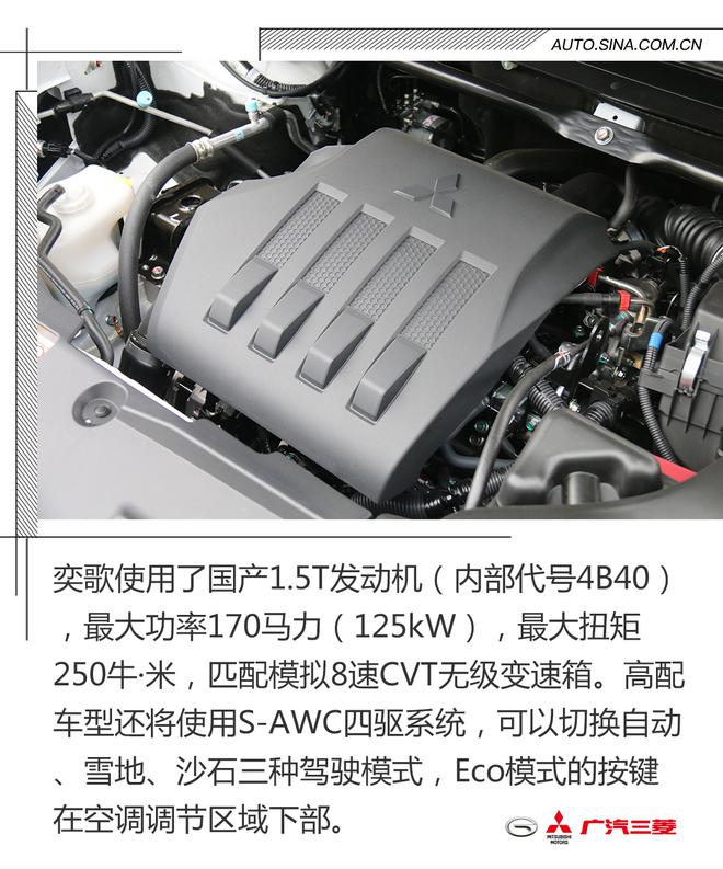 从跑车演变到SUV,试驾广汽三菱奕歌