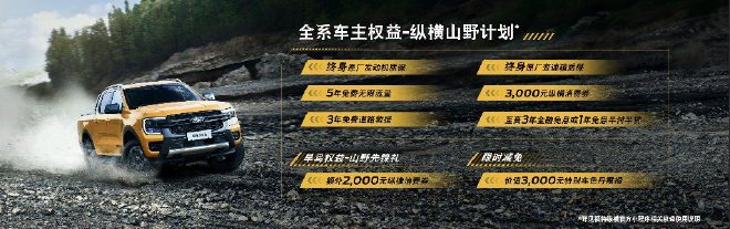 2023广州车展:福特多款越野车上市