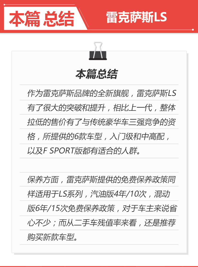 性价比与格调兼得 全新雷克萨斯LS怎么选