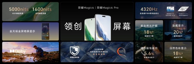 荣耀Magic6系列发布,第二代青海湖电池提供全场景全天候续航体验