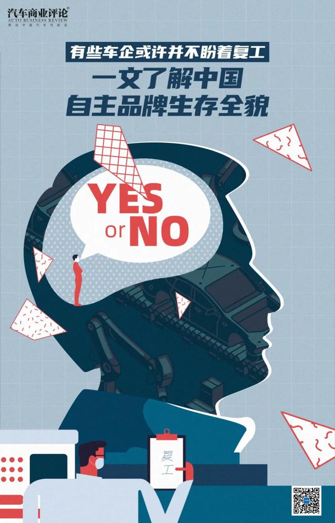 有些车企或许并不盼着复工,一文了解中国自主品牌生存全貌