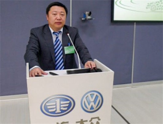 图注:现任一汽轿车总经理柳长庆