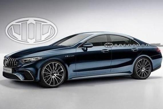 曝梅赛德斯-AMG CLS假想图 造型更激进