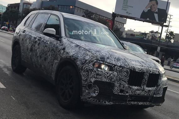 宝马X7路试谍照曝光 对手锁定奔驰GLS级