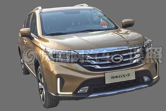 新款广汽传祺GS4无伪谍照 有望年底亮相