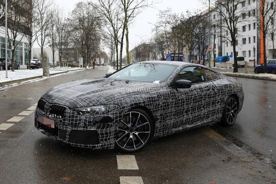 全新宝马8系路试谍照 新增M运动套件车型/2019年上市