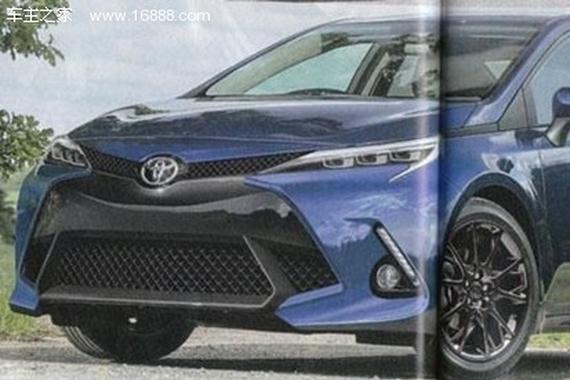 换代卡罗拉将明年发布 TNGA新平台/增1.5T动力