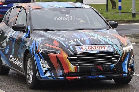 福特全新一代福克斯谍照曝光 外观时尚