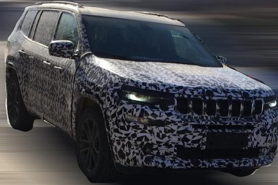 Jeep大指挥官国内谍照首曝 大灯/中网造型曝光