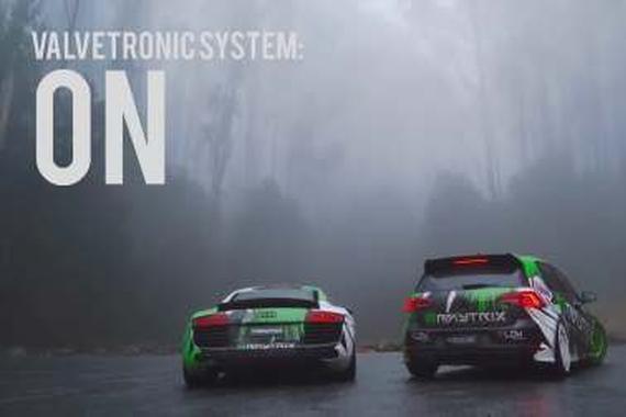 视频：奥迪R8 & 大众高尔夫MK7 R 领衔主演