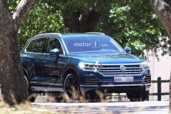 全新一代途锐无伪装，街头抢先看