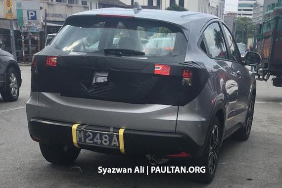 本田新款HR-V谍照曝光 或换全新家族脸