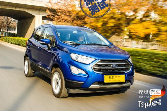 测试长安福特翼搏2.0L 4WD