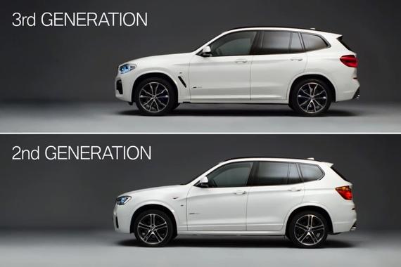 视频：新宝马X3发布了，与上代产品有哪些不同？