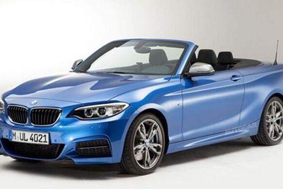 好美的身段！！新款宝马2系敞篷版