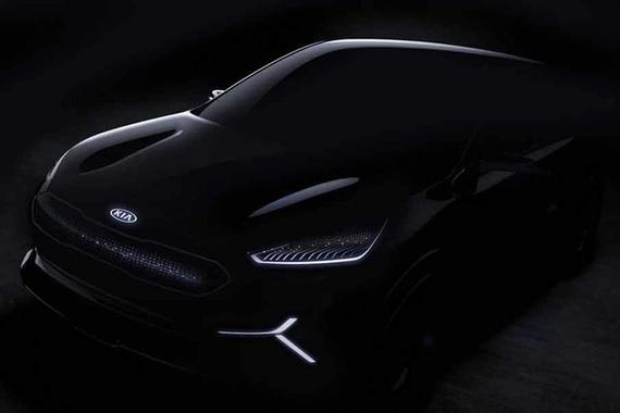 起亚Niro EV概念车预告图发布 CES亮相