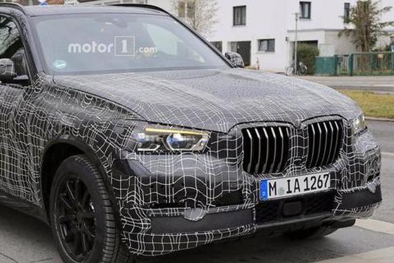 全新一代2019款宝马X5谍照曝光，外形更具有侵略性