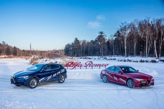 雪地圆舞曲 冰雪试驾Giulia&Stelvio