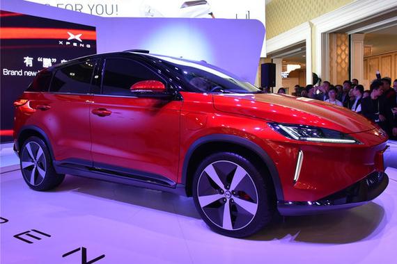 小鹏汽车G3车型正式亮相 今年春季上市