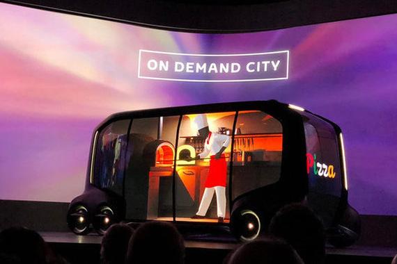 CES2018最大看点 丰田e-Palette概念车