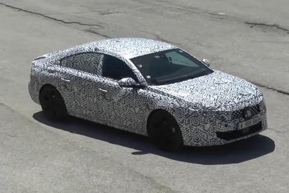标致新508再曝谍照 有望推插电式混动版