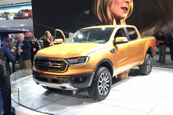 2018北美车展 福特Ranger正式亮相