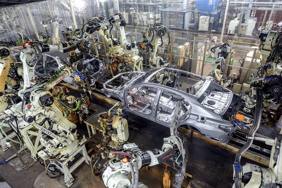 探访广汽丰田南沙工厂 全新凯美瑞诞生地