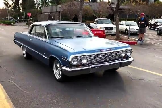 国外各种经典车型聚会 老司机又认识几个？