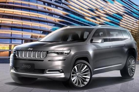 Jeep全新7座SUV大指挥官官图发布, 全新标致308测试车谍照曝光